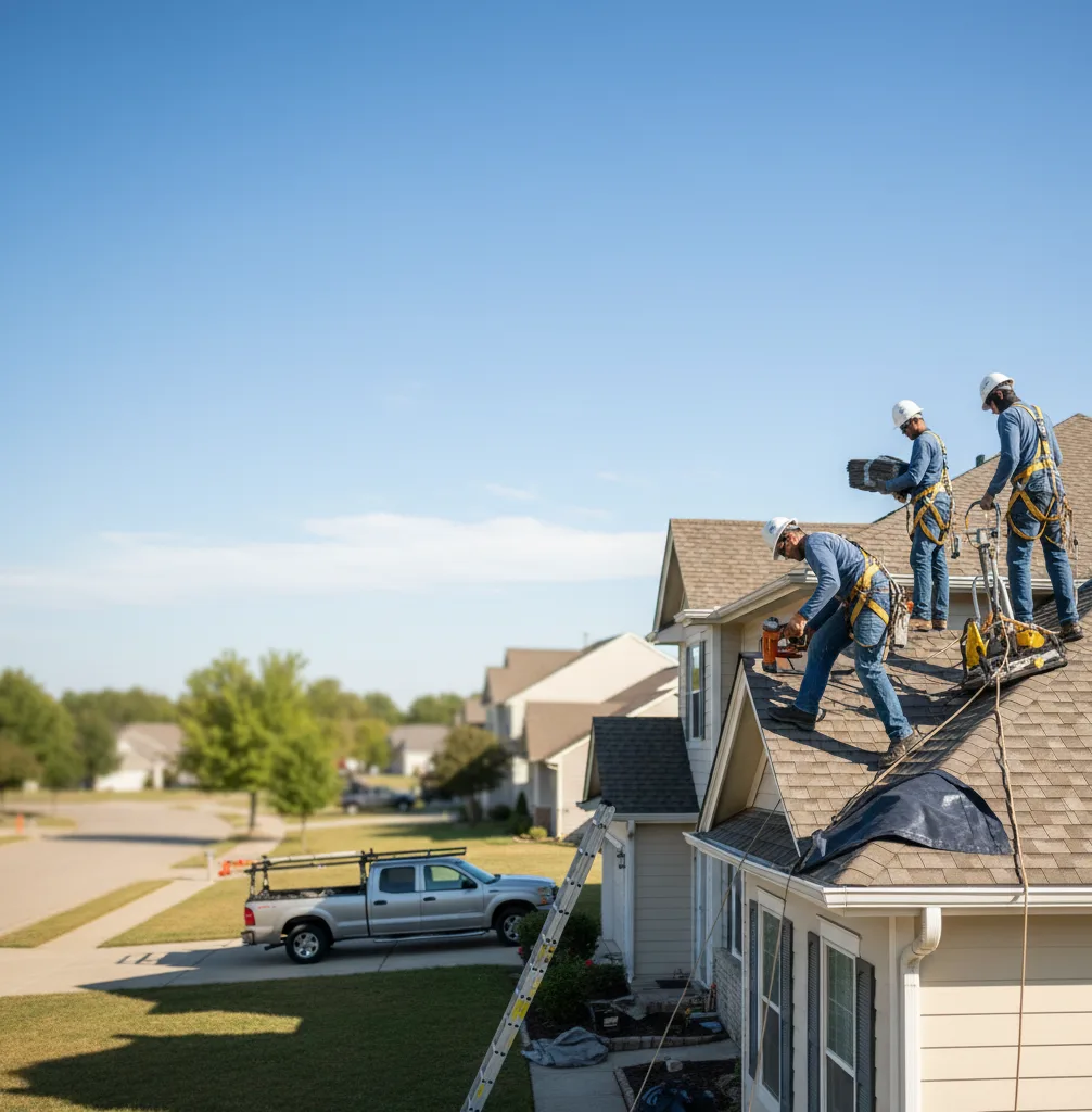 Roof Repair in Estell Manor